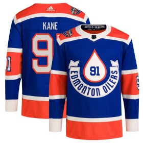 Edmonton Oilers Trikot Evander Kane Heritage Classic Adidas 2023-24 Blau Authentic - Herren
